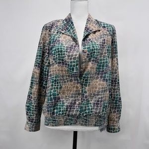 Alfred Dunner *3 Womens Petite 14p Top Multicolor